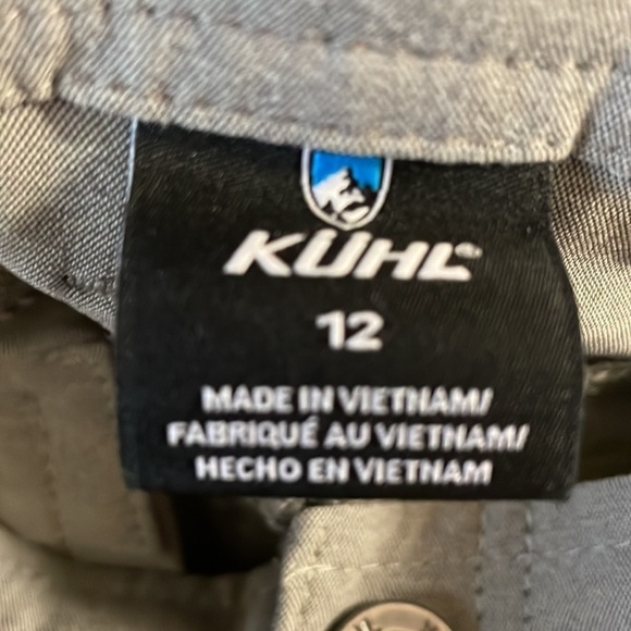 KUHL NWOT Nylon Capri Pants Size 12 - Picture 8 of 10